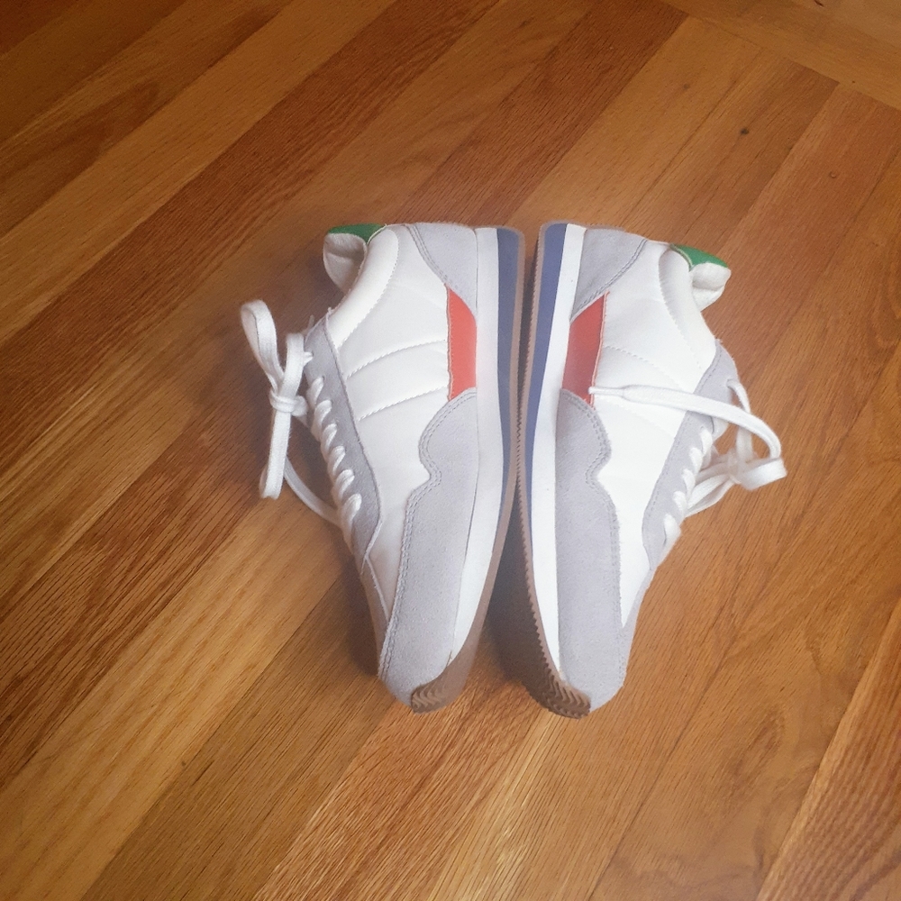 Madewell League Sneakers in Colorblock Leather Suede Size 7M   MADEWELL - Picture 5 of 7